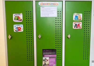 Schulprojekt Jackenbibliothek